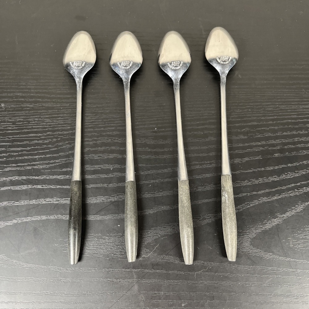 Ekco‎ Eterna Flatware Forced Stainless Dessert Spoons x4 - Picture 7 of 12